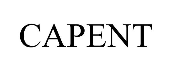 Trademark Logo CAPENT
