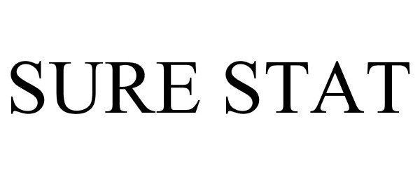 Trademark Logo SURE STAT