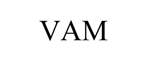 Trademark Logo VAM