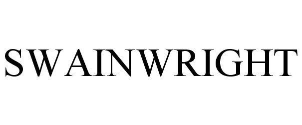 Trademark Logo SWAINWRIGHT