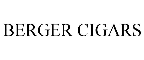  BERGER CIGARS