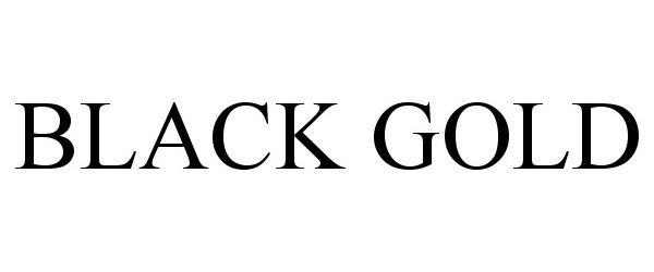 Trademark Logo BLACK GOLD