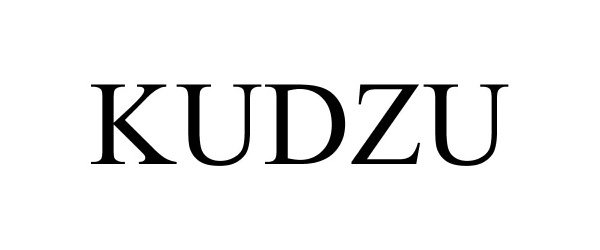Trademark Logo KUDZU