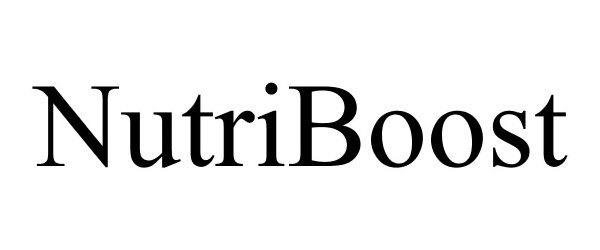 Trademark Logo NUTRIBOOST