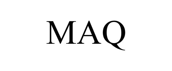 Trademark Logo MAQ