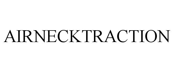 Trademark Logo AIRNECKTRACTION