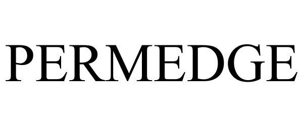 Trademark Logo PERMEDGE