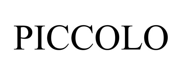 Trademark Logo PICCOLO