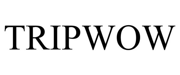 Trademark Logo TRIPWOW