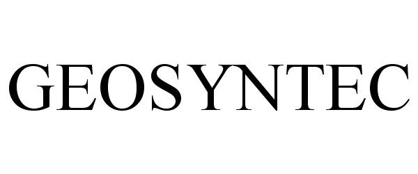 Trademark Logo GEOSYNTEC
