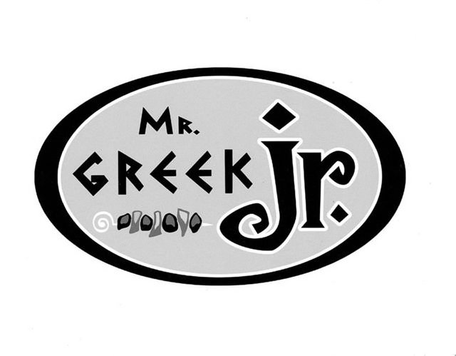 Trademark Logo MR. GREEK JR.