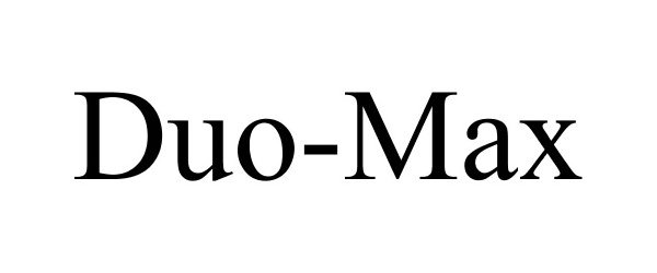 Trademark Logo DUO-MAX