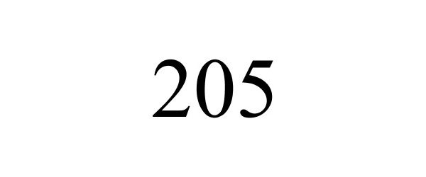 Trademark Logo 205