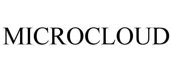 Trademark Logo MICROCLOUD