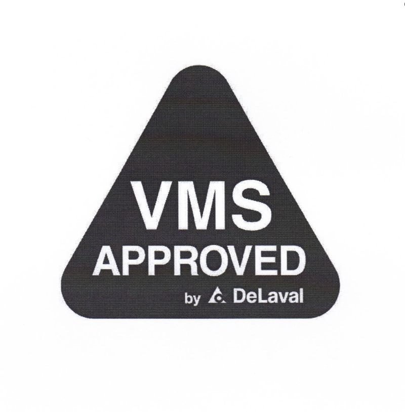 Trademark Logo VMS APPROVED BY DELAVAL