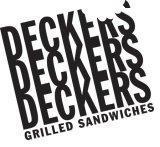  DECKERS DECKERS DECKERS GRILLED SANDWICHES