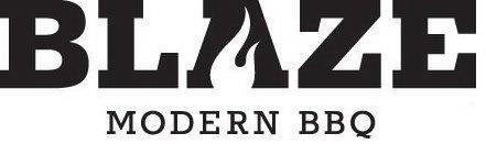 Trademark Logo BLAZE MODERN BBQ