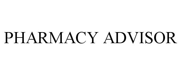 Trademark Logo PHARMACY ADVISOR