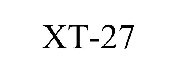 Trademark Logo XT-27