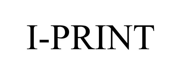 Trademark Logo I-PRINT