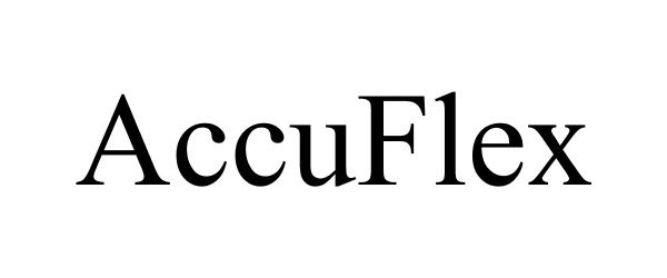 Trademark Logo ACCUFLEX