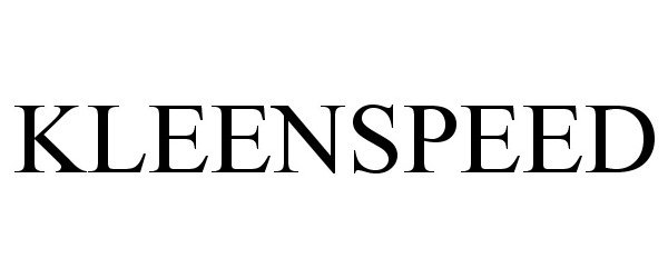 Trademark Logo KLEENSPEED