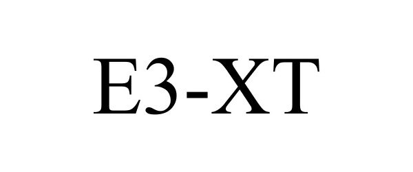  E3-XT