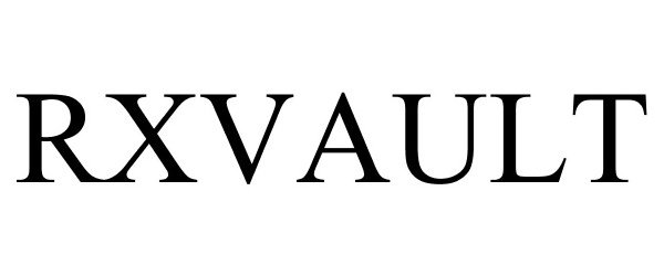 Trademark Logo RXVAULT