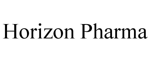 Trademark Logo HORIZON PHARMA