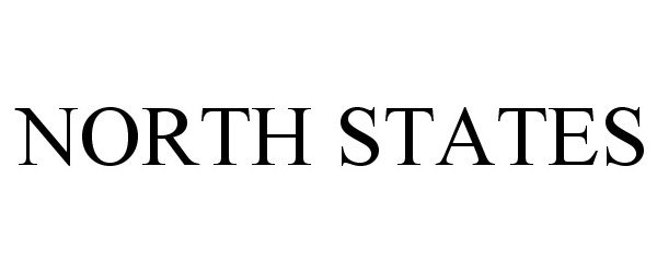 Trademark Logo NORTH STATES