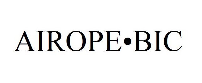 Trademark Logo AIROPE BIC