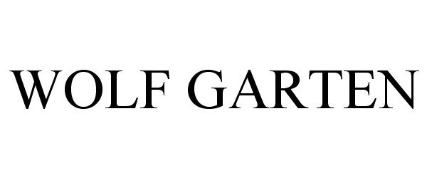 Trademark Logo WOLF GARTEN