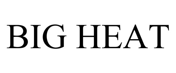 Trademark Logo BIG HEAT