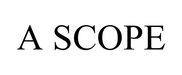 Trademark Logo A SCOPE