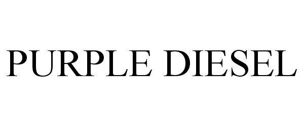 Trademark Logo PURPLE DIESEL