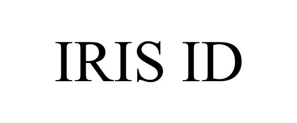  IRIS ID