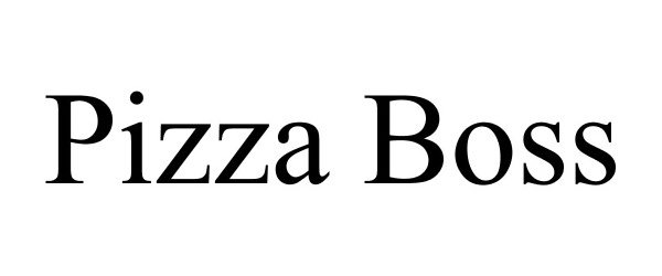  PIZZA BOSS