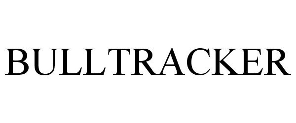 Trademark Logo BULLTRACKER