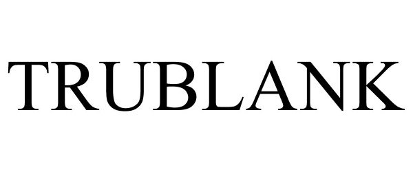 Trademark Logo TRUBLANK