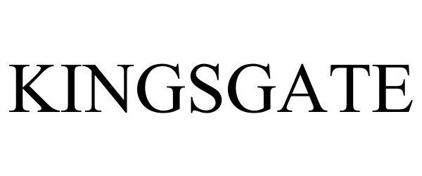 Trademark Logo KINGSGATE