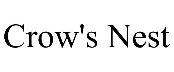 Trademark Logo CROW'S NEST