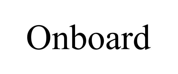 Trademark Logo ONBOARD