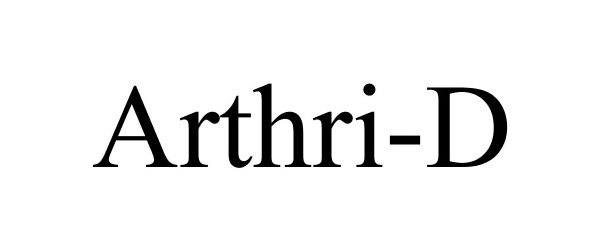 Trademark Logo ARTHRI-D