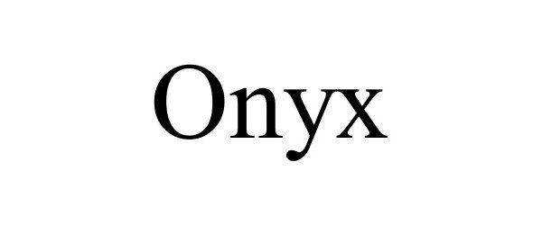 Trademark Logo ONYX