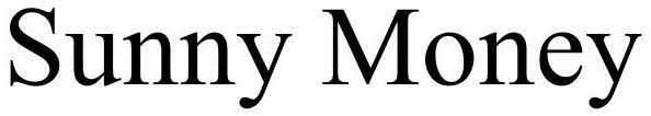 Trademark Logo SUNNY MONEY