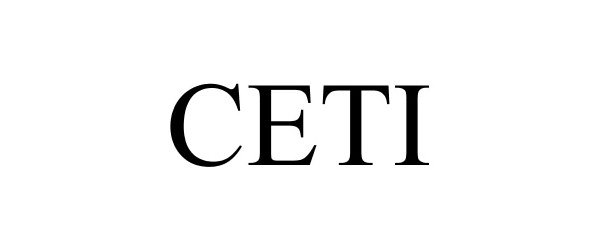 Trademark Logo CETI