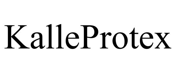 Trademark Logo KALLEPROTEX
