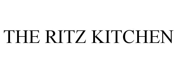  THE RITZ KITCHEN