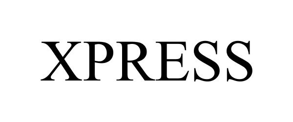 Trademark Logo XPRESS