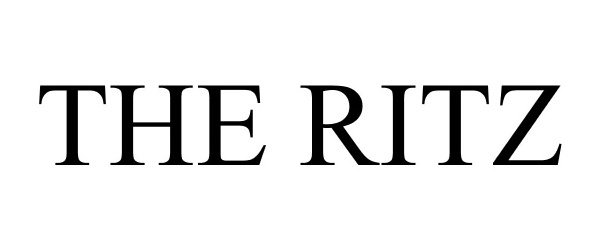 Trademark Logo THE RITZ